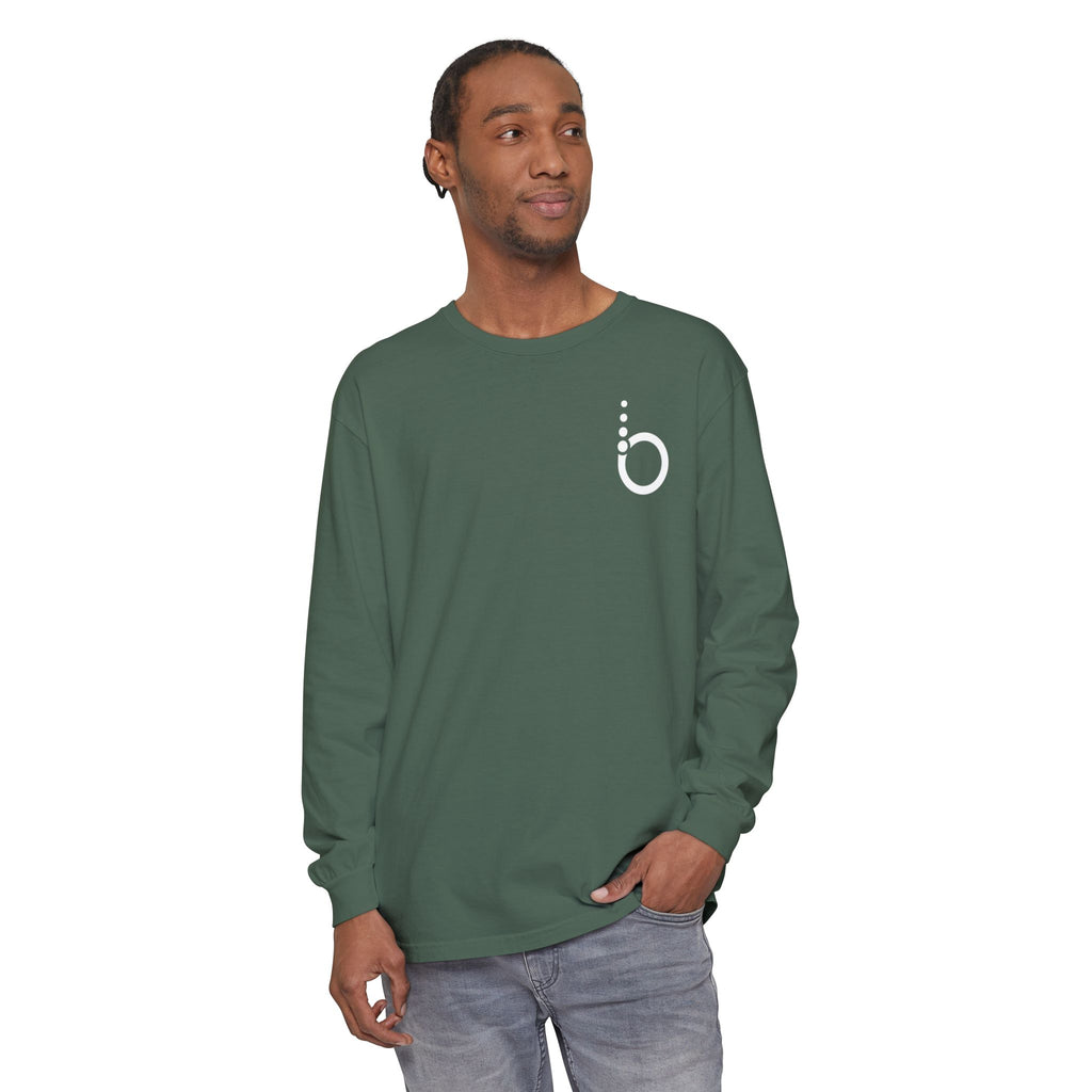 Unisex Garment-dyed Long Sleeve T-Shirt