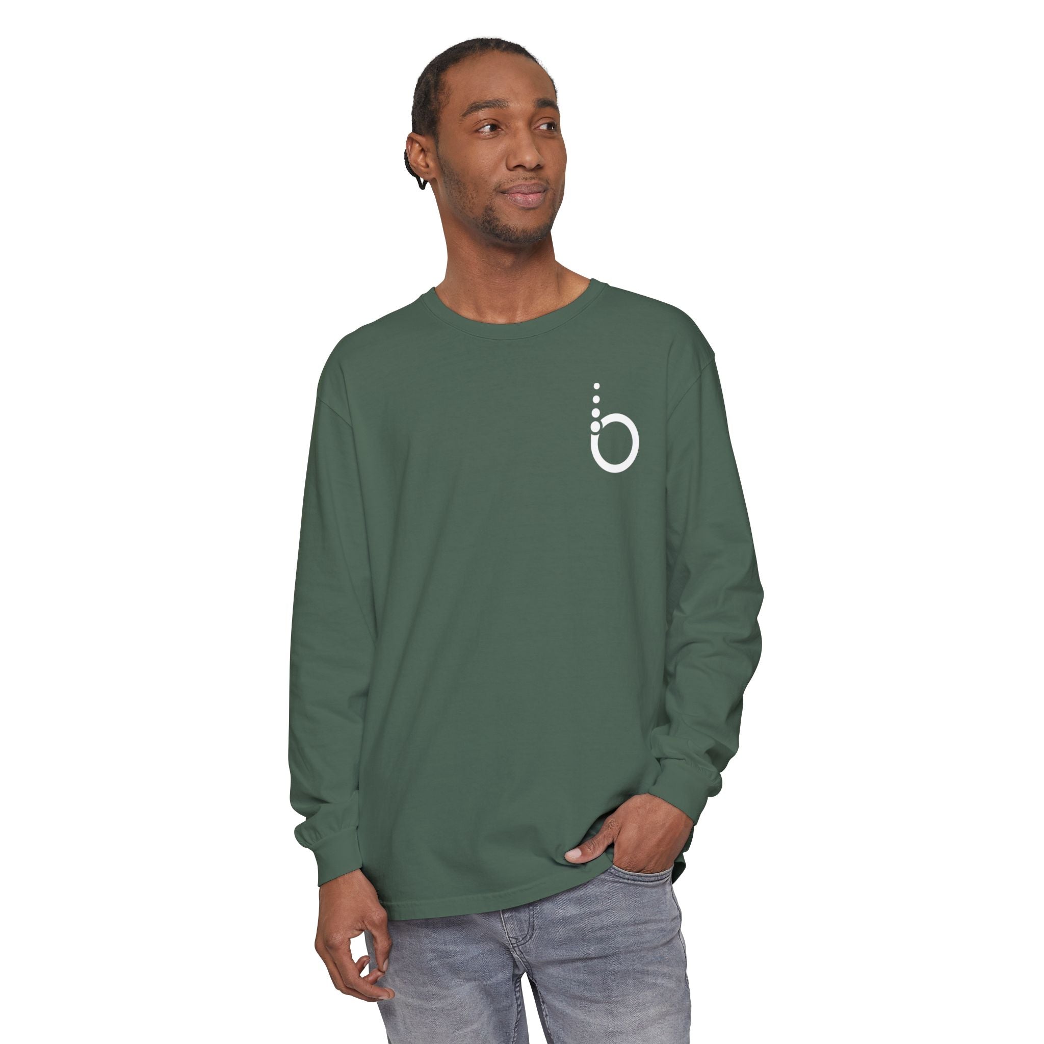Unisex Garment-dyed Long Sleeve T-Shirt