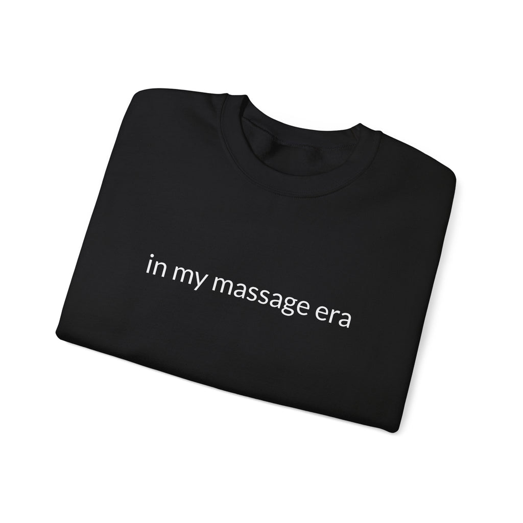 Unisex Heavy Blend™ Crewneck Sweatshirt "in my massage era"