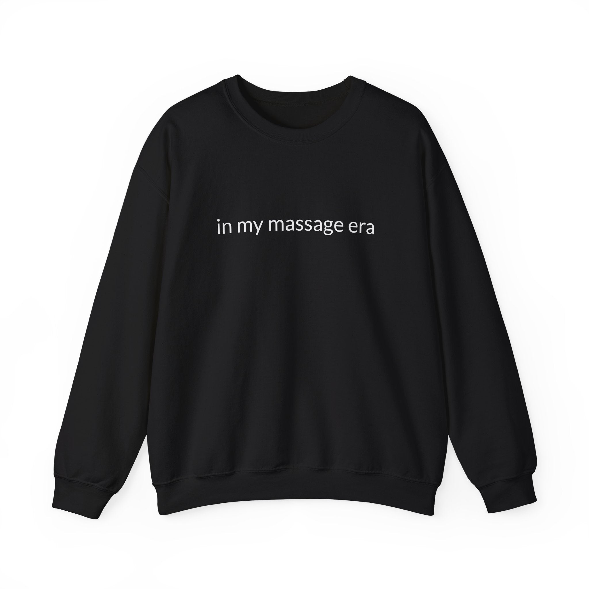 Unisex Heavy Blend™ Crewneck Sweatshirt "in my massage era"