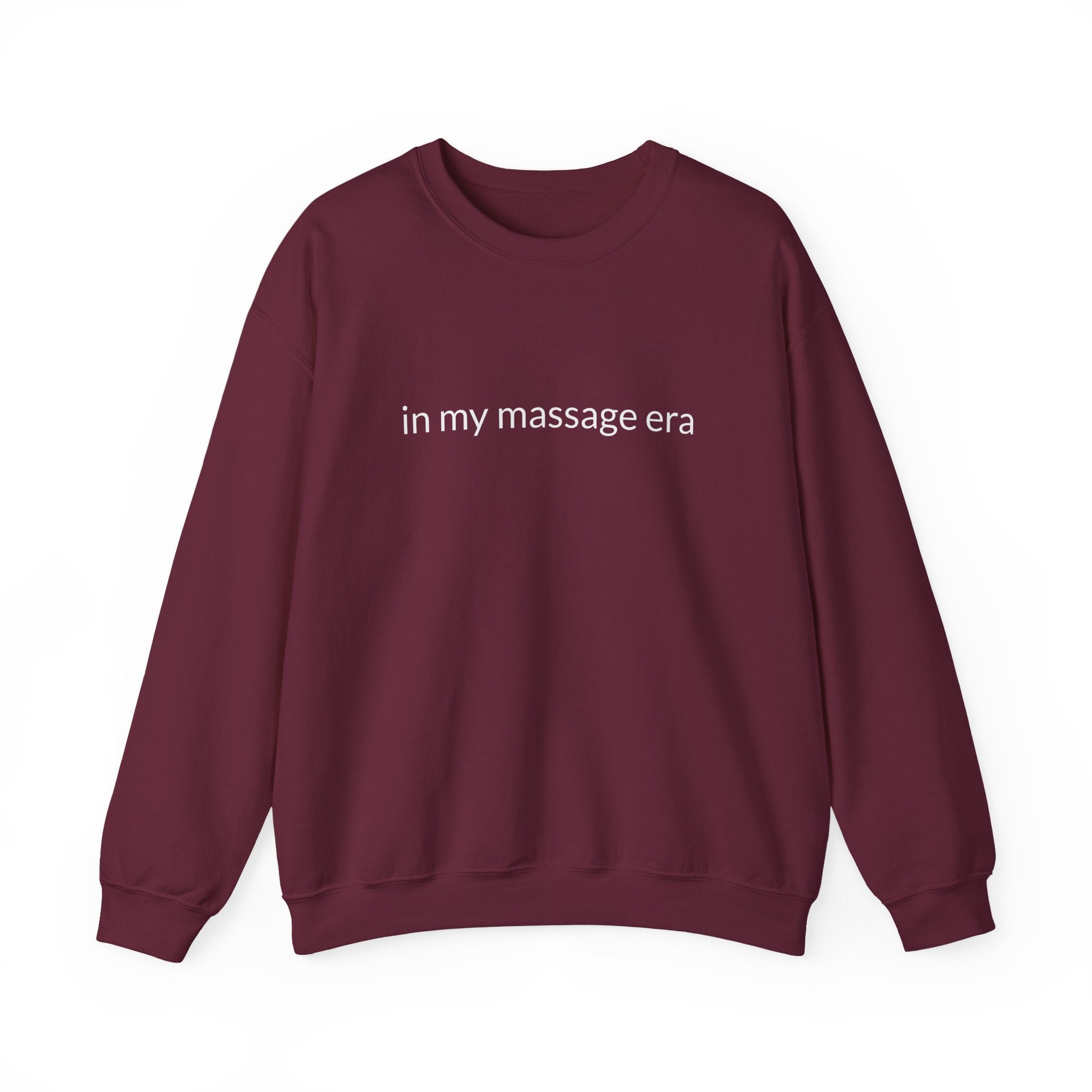 Unisex Heavy Blend™ Crewneck Sweatshirt "in my massage era"