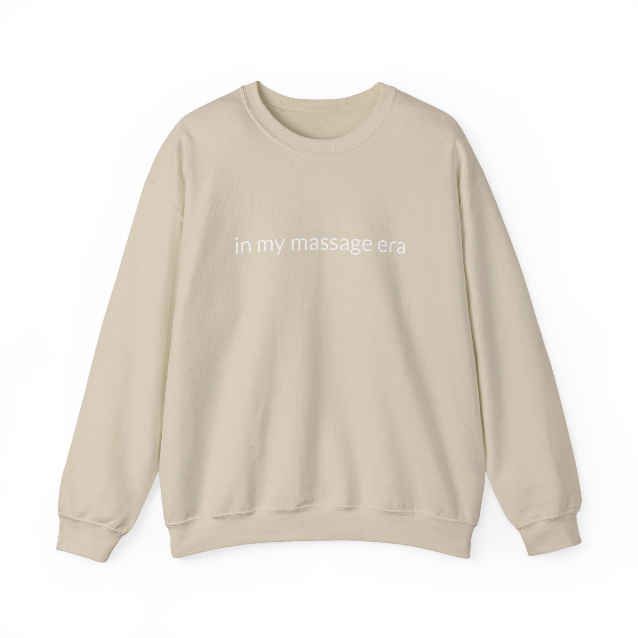 Unisex Heavy Blend™ Crewneck Sweatshirt "in my massage era"